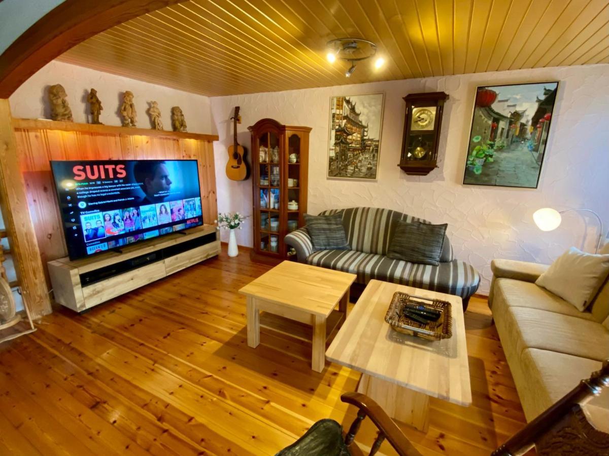 Ferienwohnung Zur Bierliebe - Mit Toller Aussicht Im Herzen Des Schwarzwaldes Hornberg Exterior foto