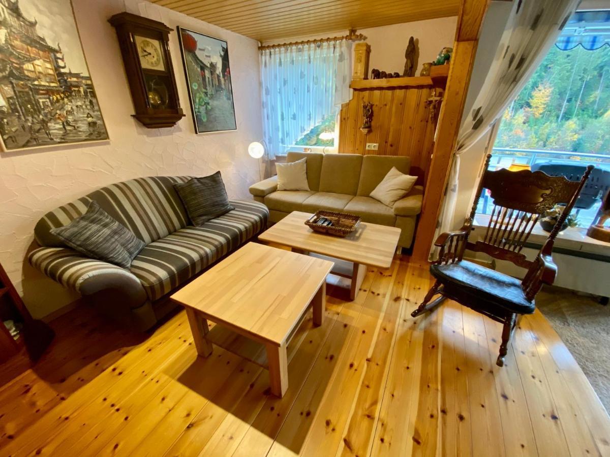 Ferienwohnung Zur Bierliebe - Mit Toller Aussicht Im Herzen Des Schwarzwaldes Hornberg Exterior foto