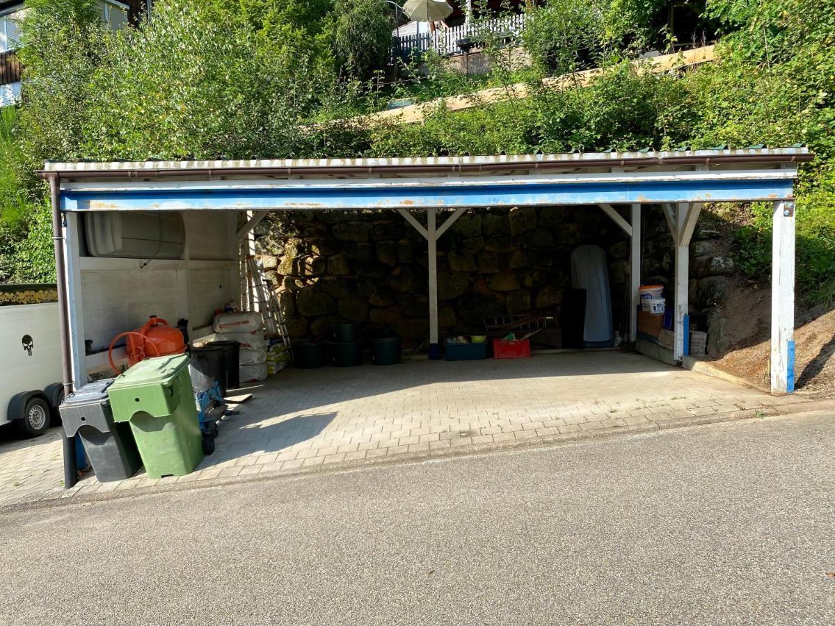 Ferienwohnung Zur Bierliebe - Mit Toller Aussicht Im Herzen Des Schwarzwaldes Hornberg Exterior foto